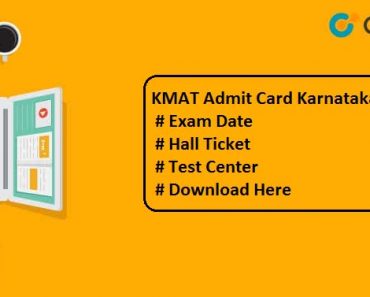 KMAT Admit Card 2020 Karnataka – (Download Here) Hall Ticket, Exam Date