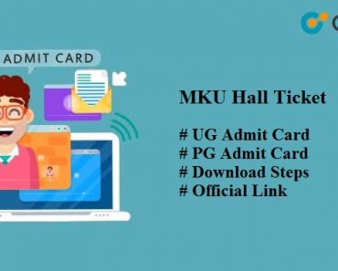 MKU Hall Ticket 2024 Download Here UG PG Admit Card