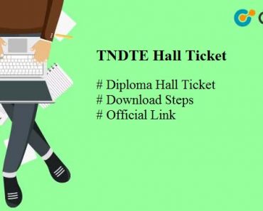TNDTE Hall Ticket 2025 DOTE Diploma Admit Card @tndte.gov.in