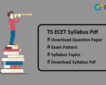 TS ECET Syllabus 2025 Pdf – Download Question Papers, Sample/ Model Paper