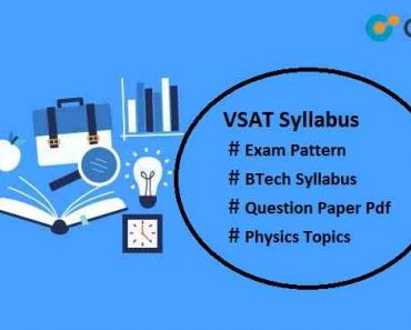 VSAT Syllabus 2025 – Download Question Paper Pdf