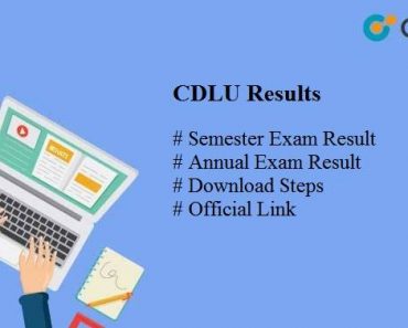 CDLU Results 2025 Semester/ Annual Exam Latest Result (UG PG)