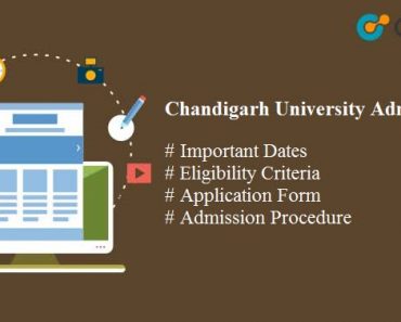 Chandigarh University Admission 2025 : Complete Details Available