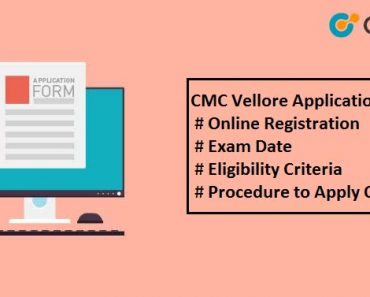 CMC Vellore Application Form 2025 : Apply online Here