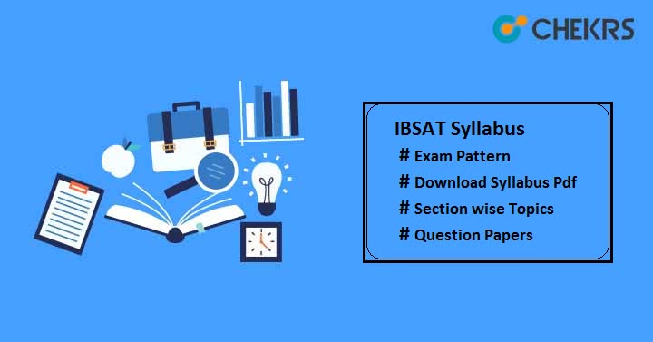 IBSAT Syllabus 2025 Pdf