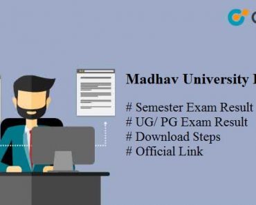 Madhav University Result 2024 : Download Latest Results Here