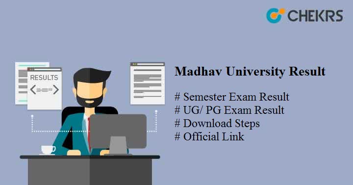 madhav university result 2024