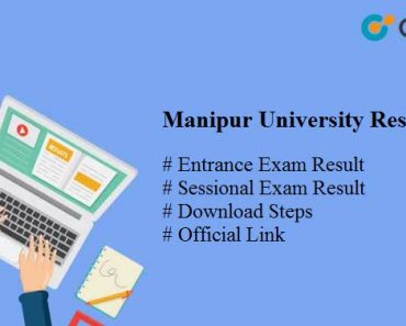Manipur University Result 2024 : All Latest Results Available Here