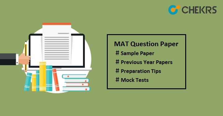 Mat Question Paper 2019 Download Model Sample Paper With Answer Key