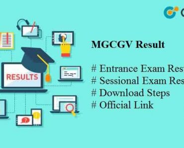 MGCGV Result 2024 : Download Entrance/ Sessional UG PG Results
