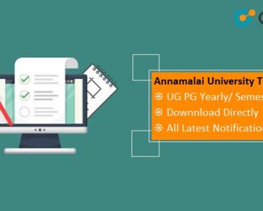 Annamalai University Exam Time Table 2025- Latest Exam Date Sheet