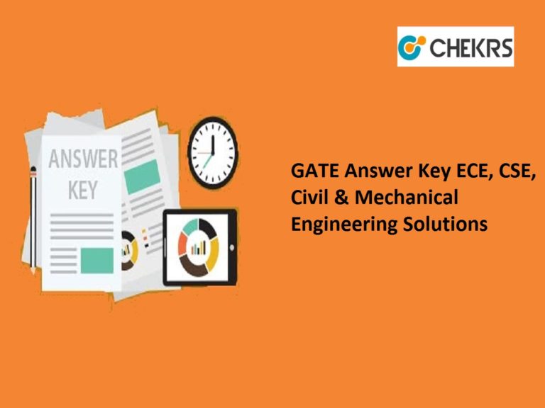 GATE 2024 Answer Key Download ECE, CSE, Civil & Mechanical Engineering
