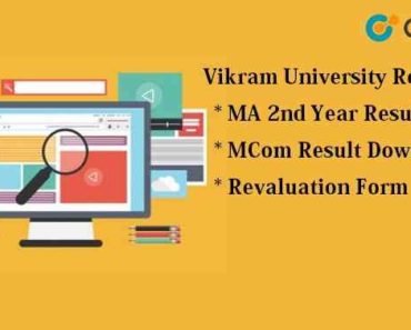 Vikram University Results 2024 – MA MSC MCOM LLB Results, vikramuniv.ac.in
