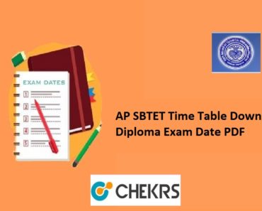 AP SBTET Time Table 2024 Diploma C20, C18, C16, C16S C14, Er-91 Exam Date