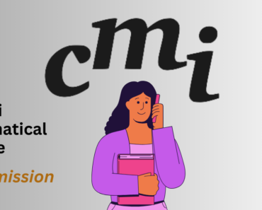 CMI BSc Admission 2024- Application Form, Eligibility, Other Details