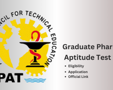 GPAT 2024- Application Form, Eligibility, Important Date