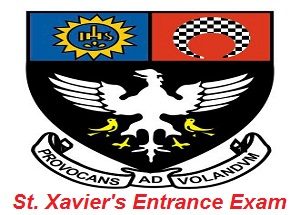 St. Xavier's Entrance Exam 2017