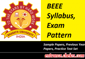 BEEE Syllabus, Exam Pattern 2017