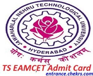 TS EAMCET Admit Card 2017