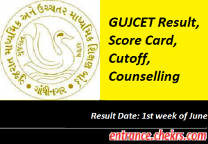 GUJCET Result 2020, Gujarat CET Results at gujcet.gseb.org, Cut off Marks