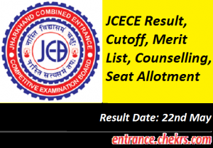 JCECE Result 2017