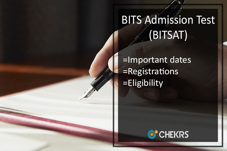 BITS Admission Test - BITSAT Application Form, Syllabus, Admit Card, Result