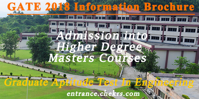 GATE 2021 Brochure - Pdf Download with Full Information ...