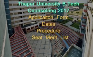 thapar university jee counselling