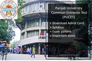 PUCET Admit Card, UG PG Exam Dates & Pattern, Syllabus