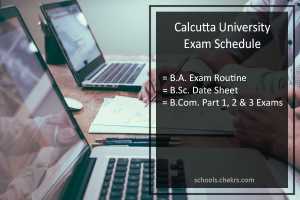 Calcutta University Exam Schedule 2020