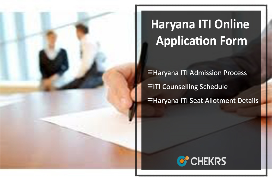 Haryana ITI Online Application Form 2021