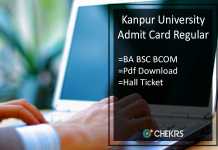 sheet 1st year date ma kuk MCom MA Ticket Bangalore Card MSc Admit Hall University  2017