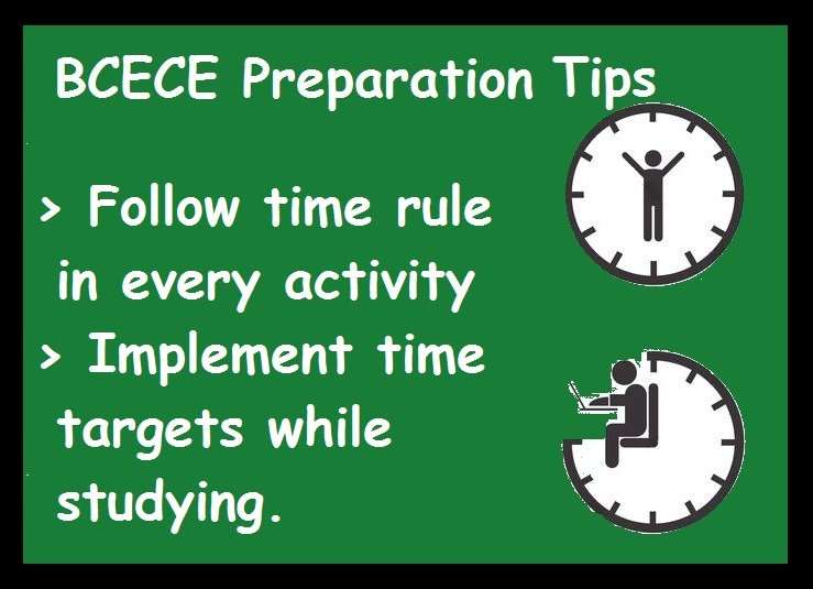 BCECE Preparation Tips- Time Management