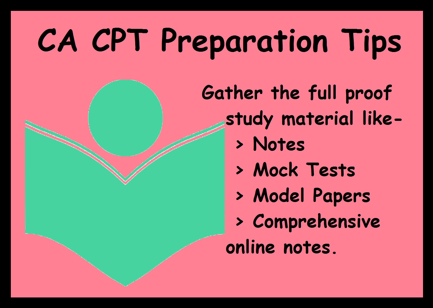CA CPT Preparation Tips- Study Material