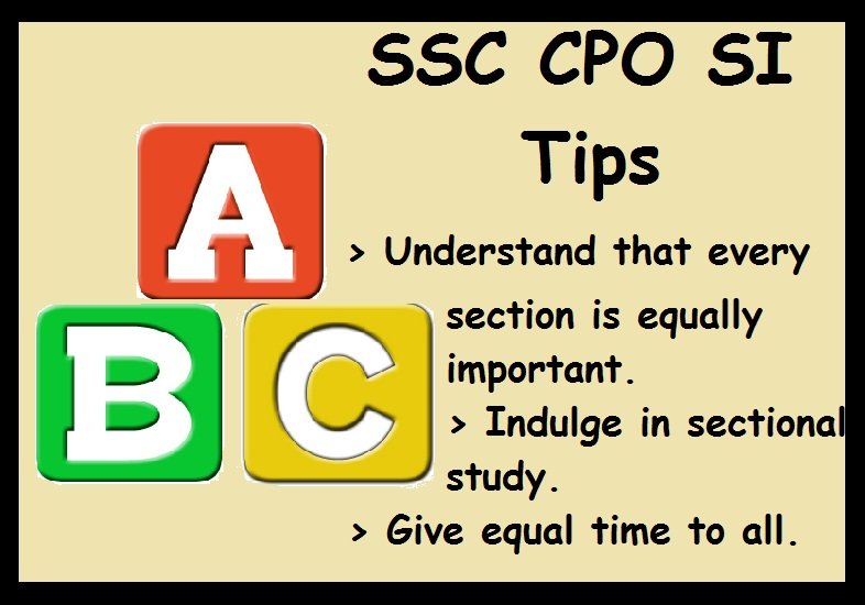 How To Prepare for SSC CPO- SI Tips To Crack Exam, Strategy