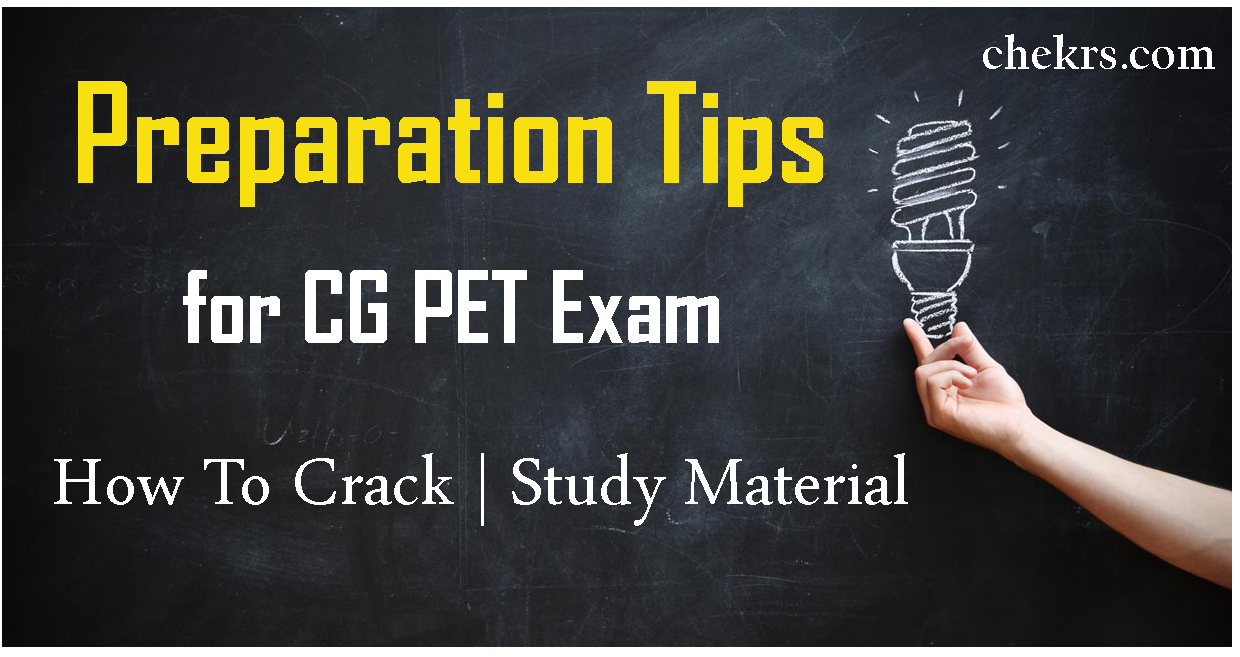 Preparation Tips for CG PET Exam | How To Crack | Study Material