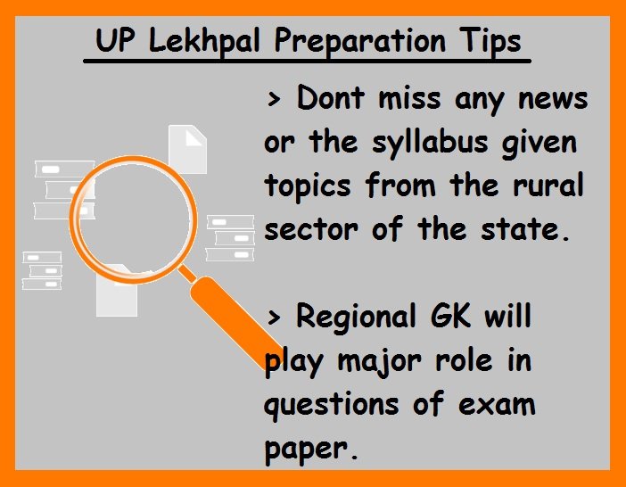 UP Lekhpal Preparation Tips-Focus