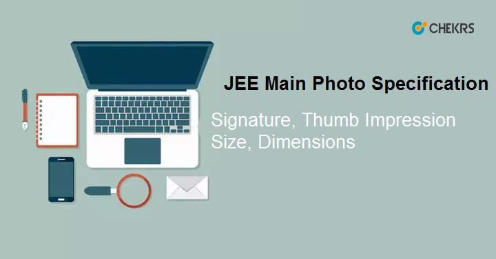 JEE Main Photo Specification